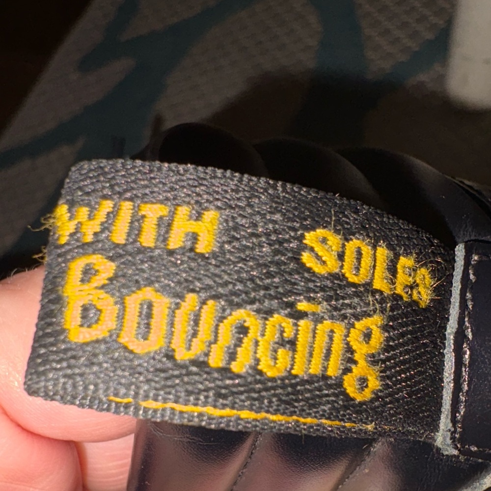 Dr. Martens Persephone Black Leather Platform Heeled Boots | Size 5 - Picture 15 of 16